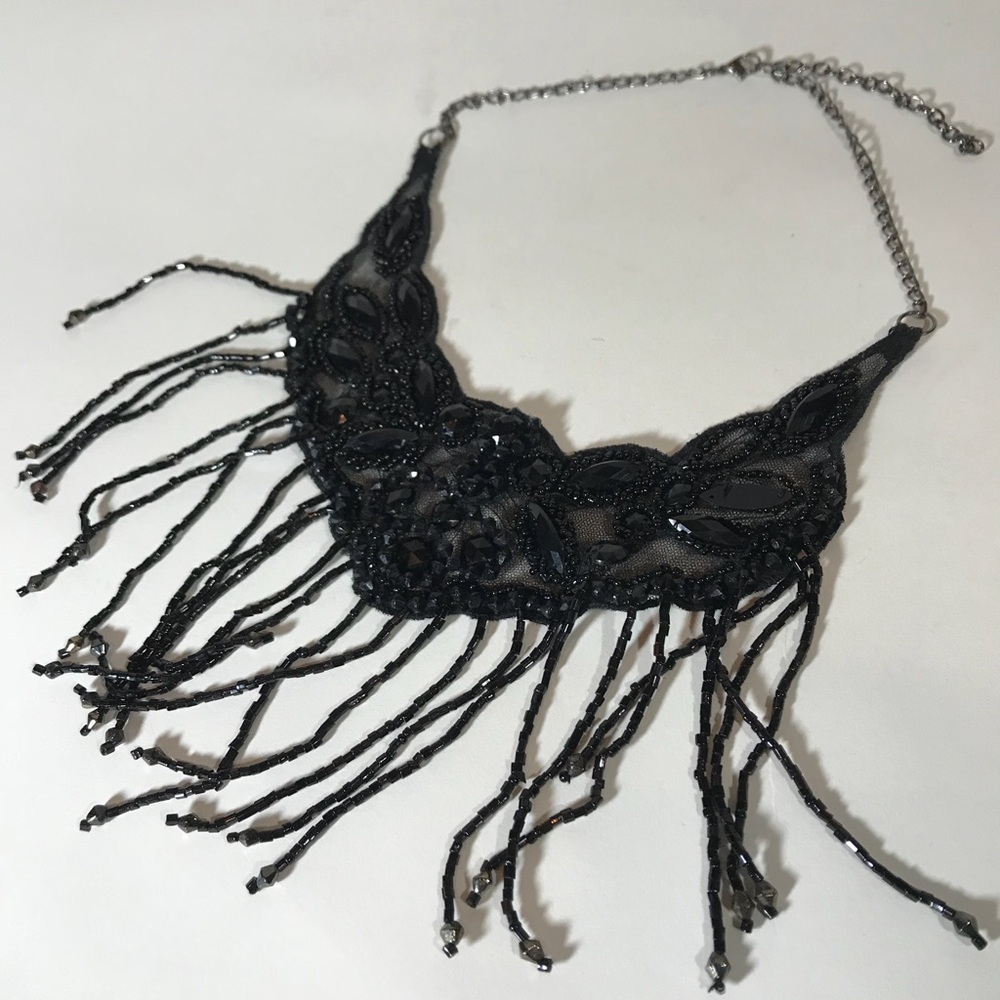 H&M handmade, beaded necklace